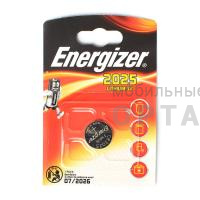 Элемент питания ENERGIZER CR2025  Lithium (1бл)   (10/100)