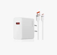СЗУ комплект Xiaomi Power 120W Power Adapter Suit&Type-C data Cale (Качество AAA) белый, в коробке