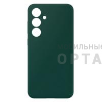Чехол силикон COVER, бархатная подкладка в упаковке, Tecno Spark GO 2024, зеленый
