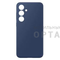Чехол силикон COVER, бархатная подкладка в упаковке, Tecno Spark 40 Pro, синий