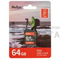 Карта памяти SDXC  64GB  Netac P600 U1/Class 10 (80Mb/s) Карта памяти SDXC  64GB  Netac P600 U1/Class 10 (80Mb/s)